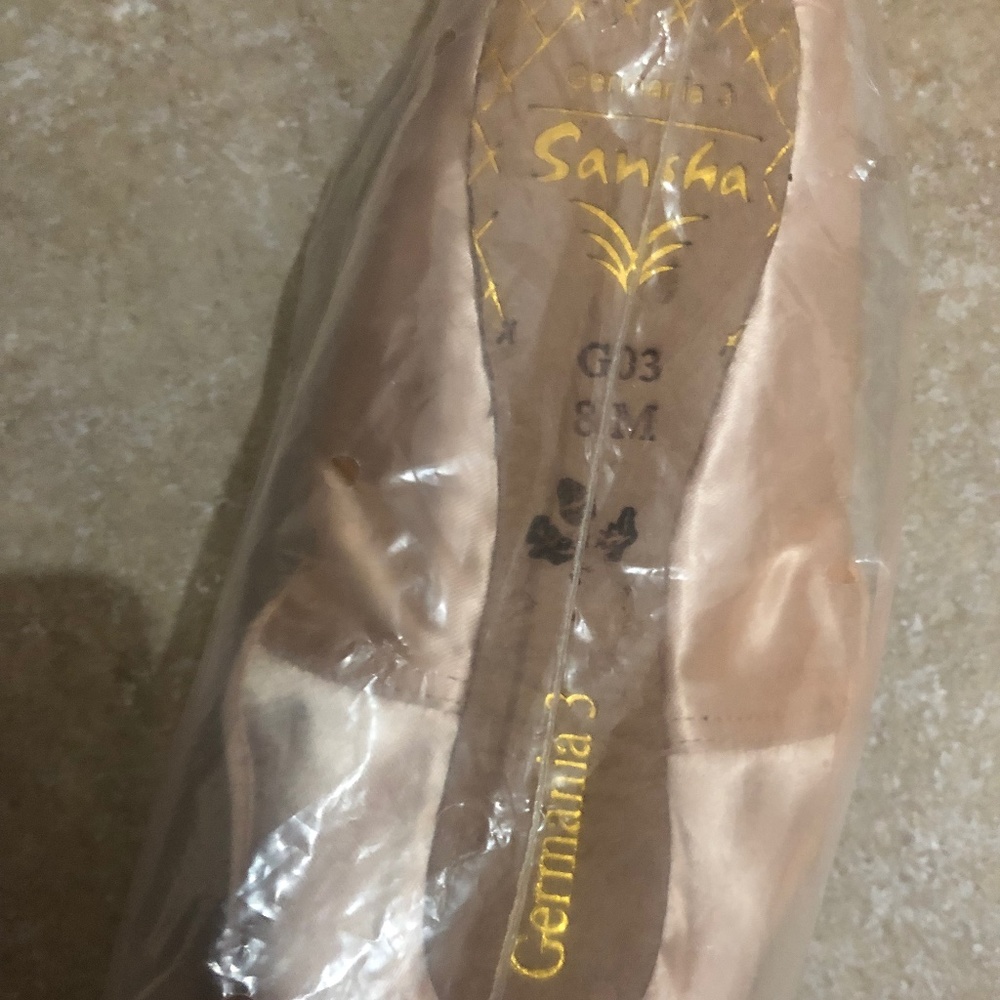 Sansha pointe shoes